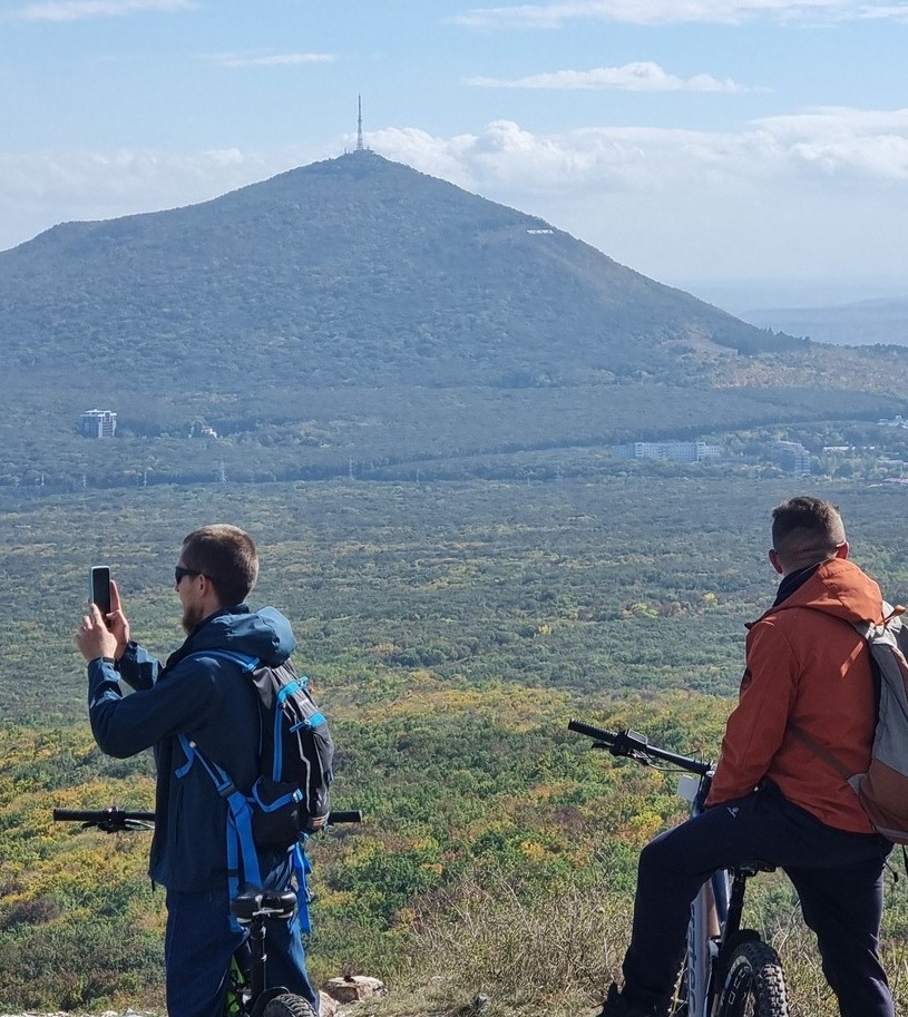 пятигорск, бештау, вид на машук